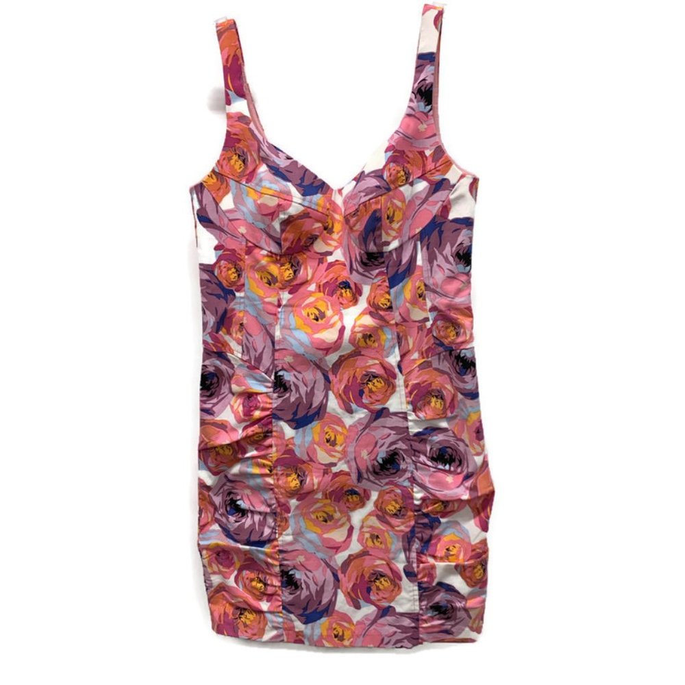 SOLD...Nanette Lepore Floral Tank Dress - Picture 1 of 3